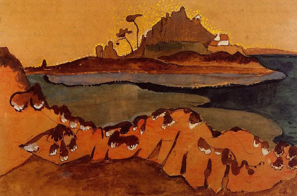 The Ile De La Douane, The Mouthe Of The Trieux River — Пауль Сёрюзэр