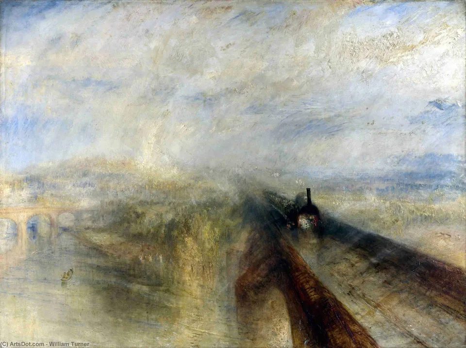 Rain, Steam And Speed The Great Western Railway — Джозеф Маллард Уильям Тернер