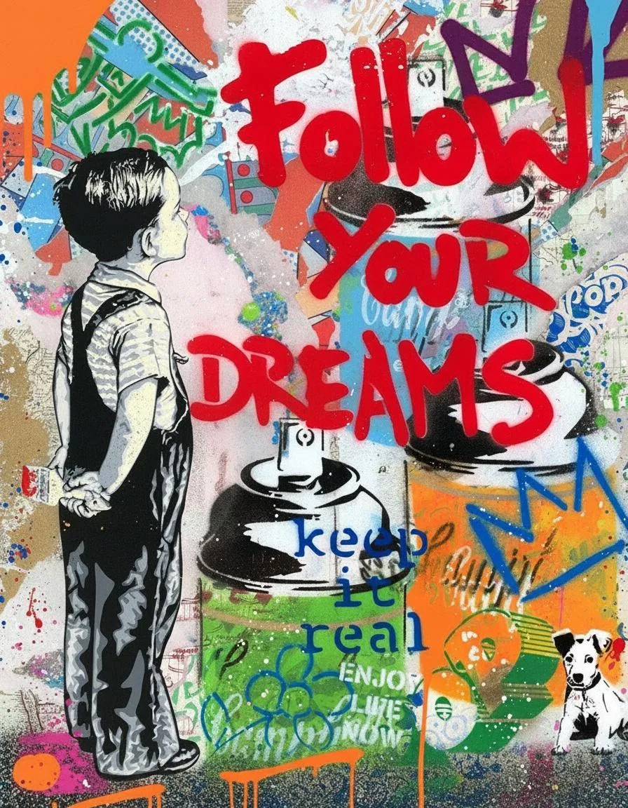 Echoes Of Ambition: A Monochromatic Soul Amidst Vibrant Urban Chaos — Caroline Pelletier