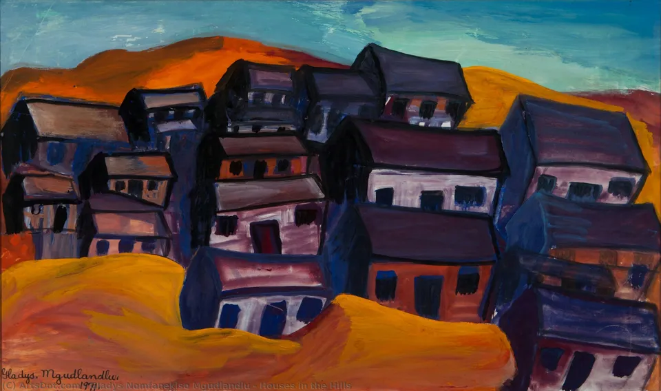 Houses In The Hills — Gladys Nomfanekiso Mgudlandlu