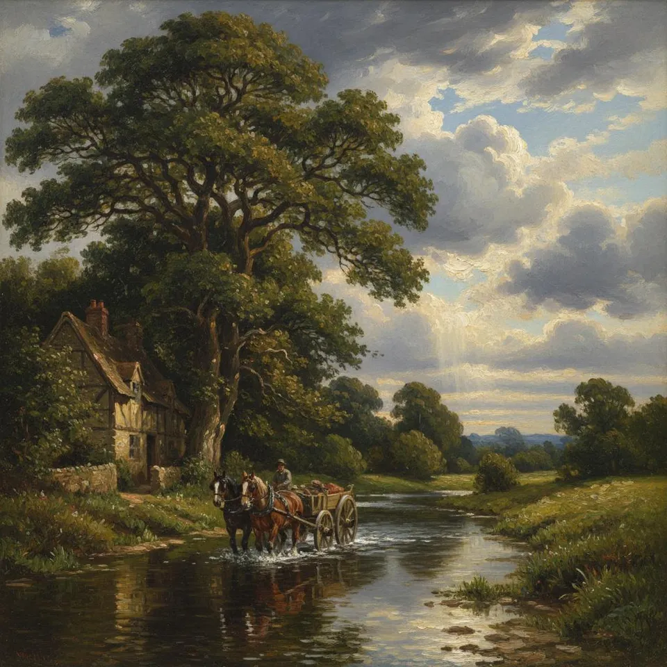 Ethereal Passage Through The Verdant Vale — Marc Duvallier