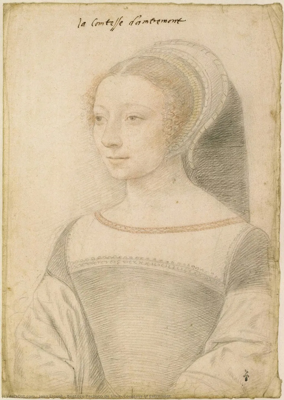 Beatrice Pacheco De Silva, Countess Of Entremont — Жан Клуэ