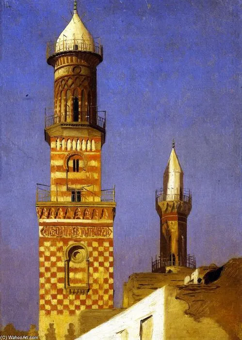 Minarets Of Cairo — Жан-леон Жерме