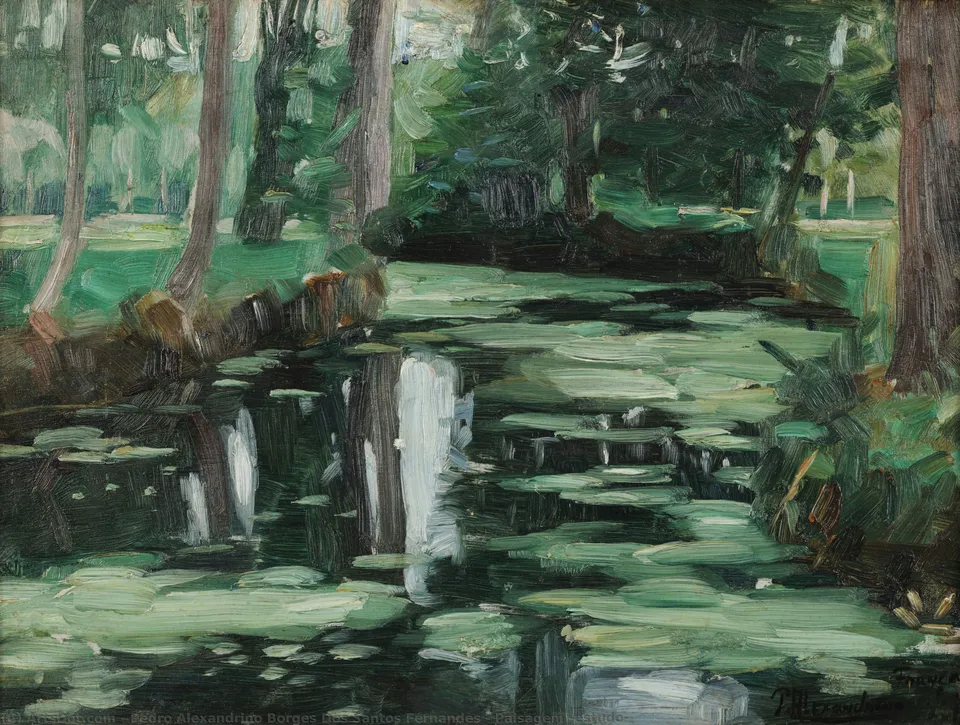 Paisagem (estudo) — Pedro Alexandrino Borges Dos Santos Fernandes