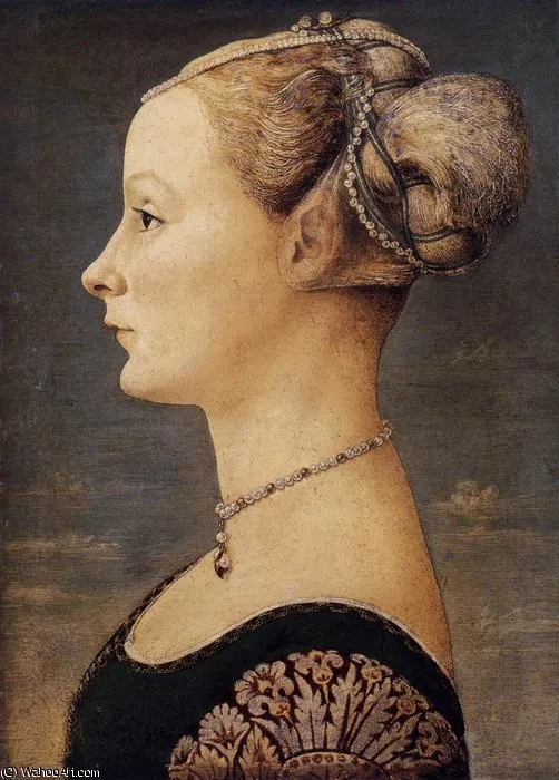 Portrait Of A Girl — Piero Pollaiuolo