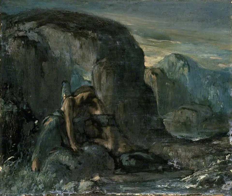 Tobias Being Comforted By The Angel — Charles De Sousy Ricketts
