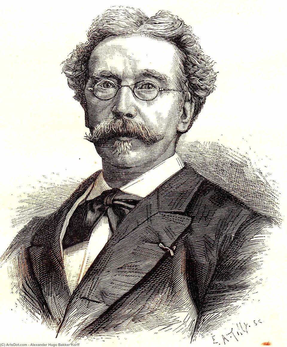 Portrait Of Alexander Hugo Bakker Korff — Alexander Hugo Bakker Korff
