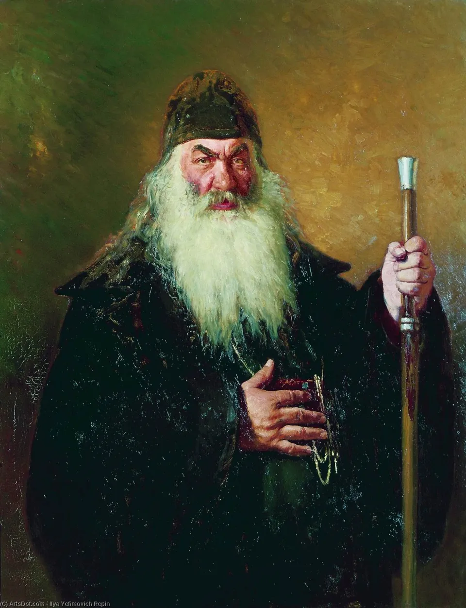 Portrait Of The Surgeon Nikolay Pirogov — Илья Репин