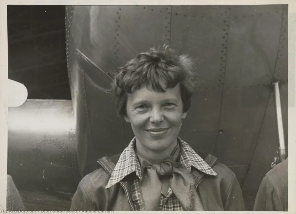 Amelia Earhart — Leon Underwood