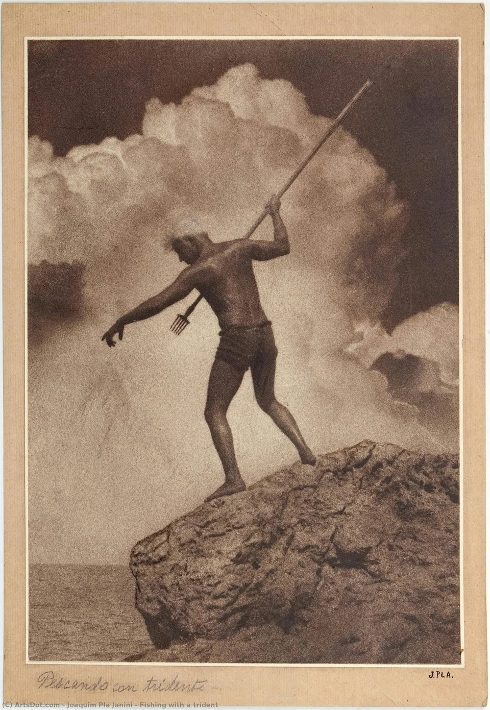 Fishing With A Trident — Joaquim Pla Janini