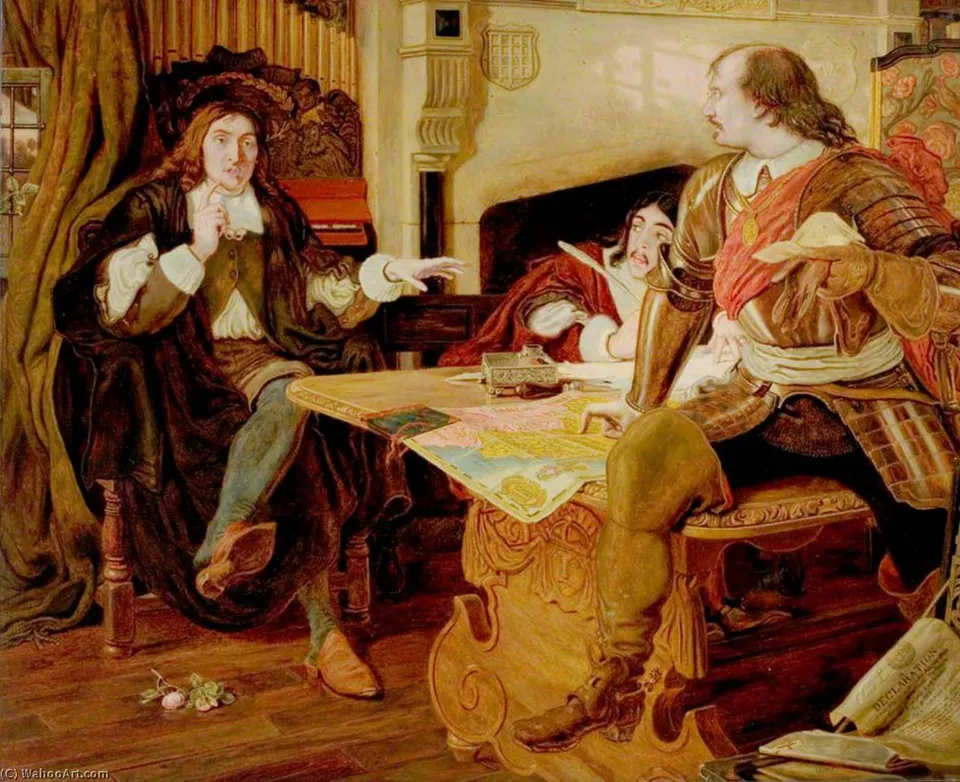 Cromwell And The Vaudois (cromwell, Protector Of The Protestants Of The Vaudois) — Фо́рд Мэдокс Бра́ун