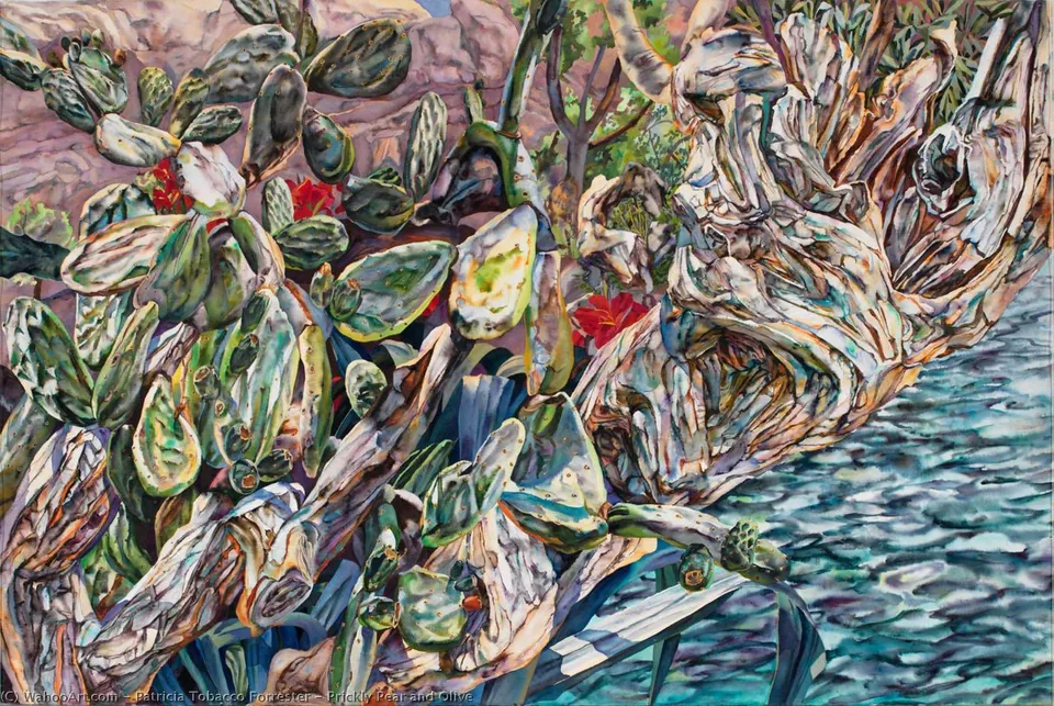 Prickly Pear And Olive — Patricia Tobacco Forrester