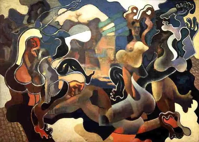 The Judgement Of Paris — Vladimir Davidovich Baranov Rossine