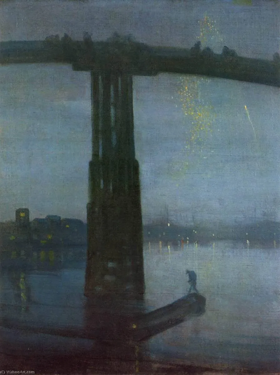 Nocturne In Blue And Gold Old Battersea Bridge — Уистлер