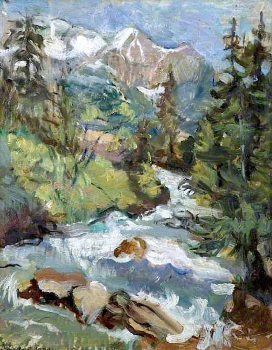 Mountain Torrent, Haute Savoie, France — Emmeline Deane