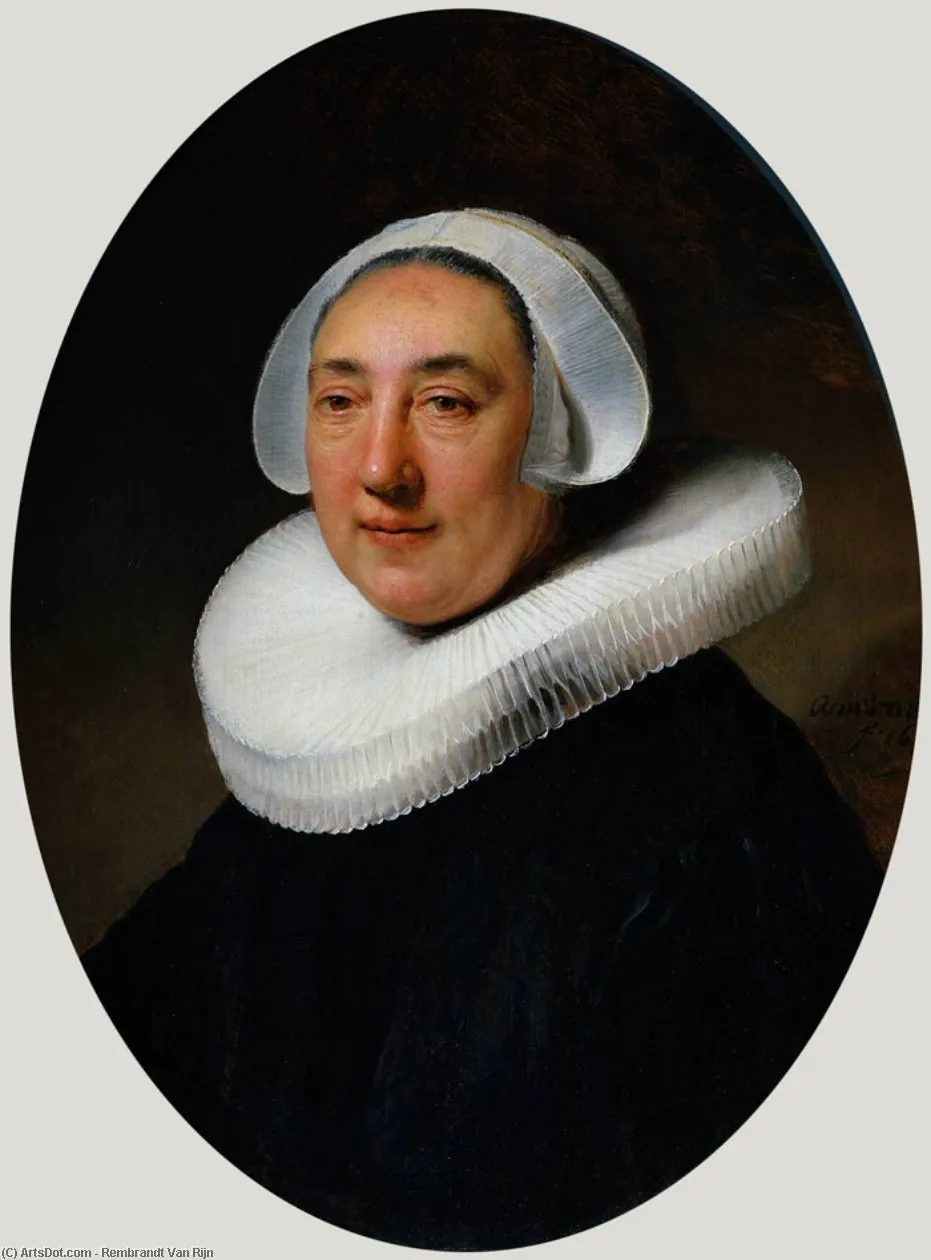 Haesje Jacobsdr. Van Cleyburg, Wife Of Dirck Jjansz. Pesser — Рембрандт Ван Рейн