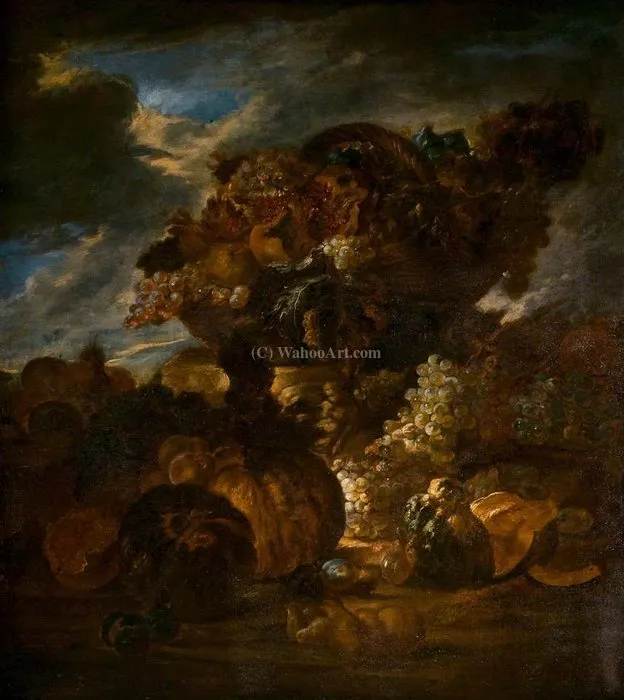 Still Life With Fruit — Michele Pace Del Campidoglio