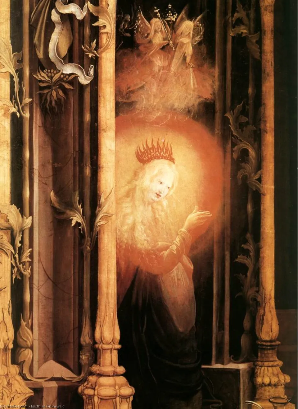 Concert Of Angels And Nativity (detail) — Гринев Wald