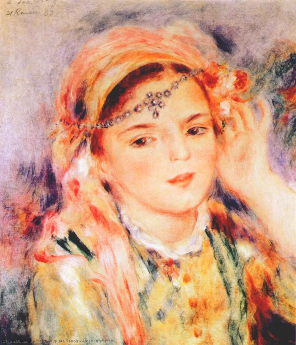 Algerian Woman — Пьер-огюст Ренуар