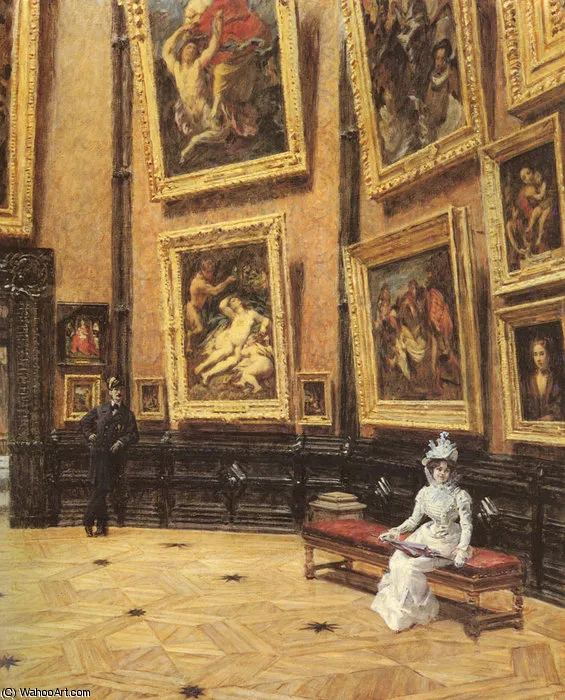 In The Louvre — Луи Беруд