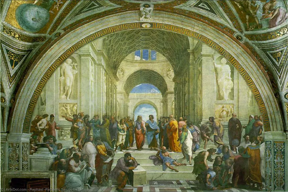 School Of Athens — Антон Рафаэль Мэнс