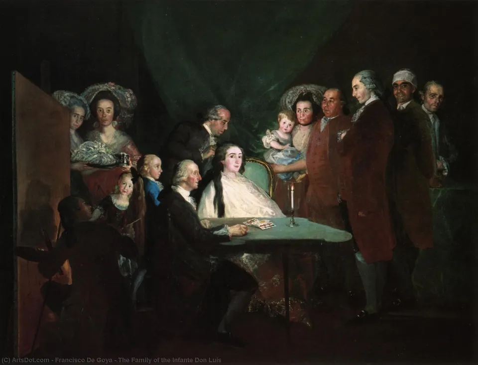 The Family Of The Infante Don Luis — Гойя