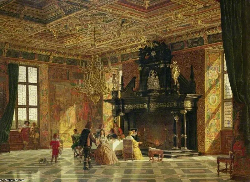 The Knights' Hall - — Heinrich Hansen