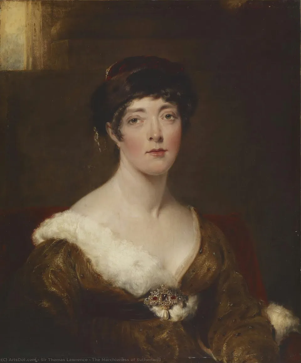 The Marchioness Of Sutherland — Сэр Томас Лоуренс