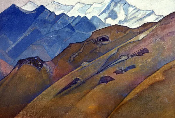 Milarepa's Cave — Николай Константинович Роерих