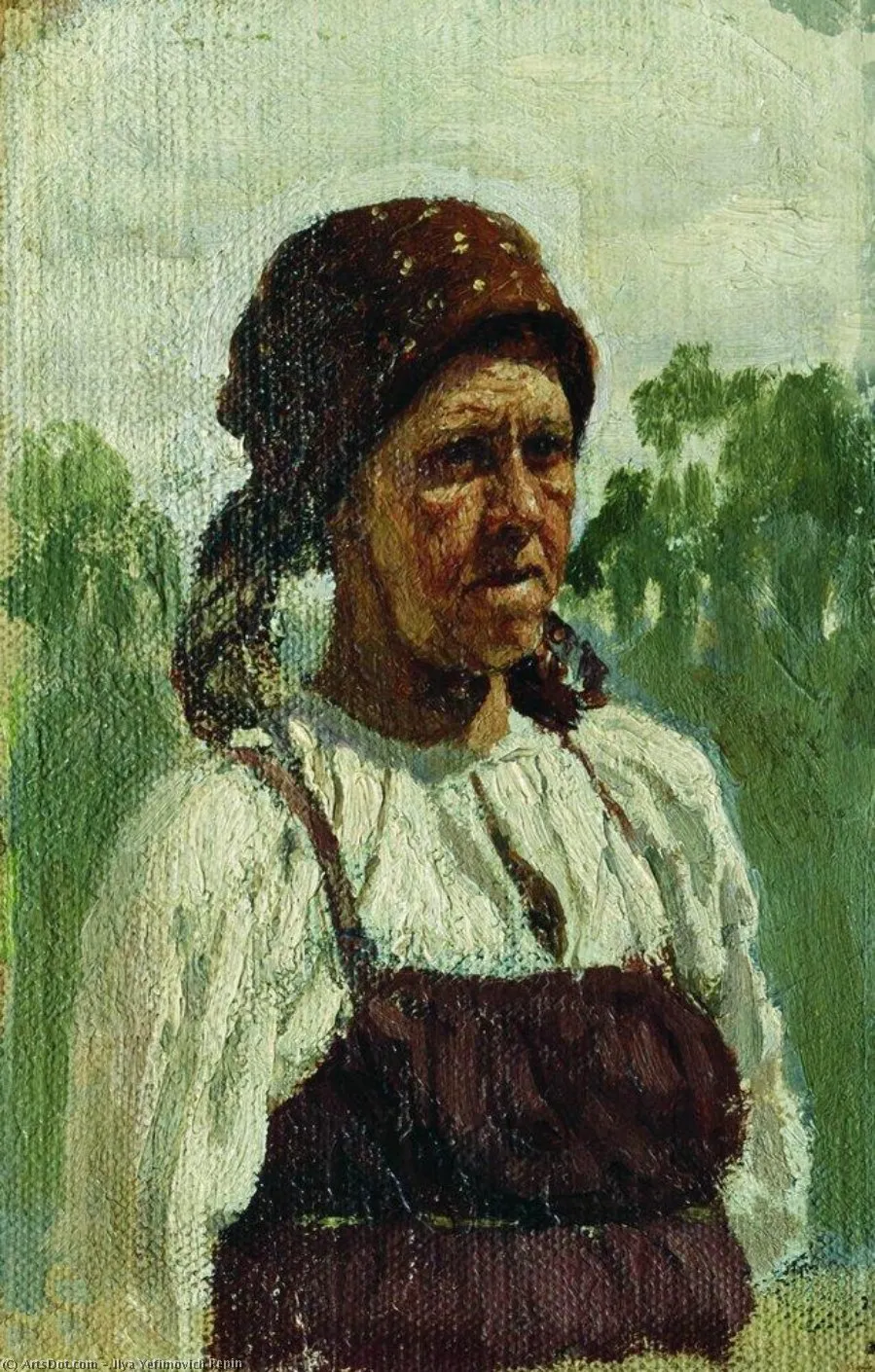 Old Woman — Илья Репин