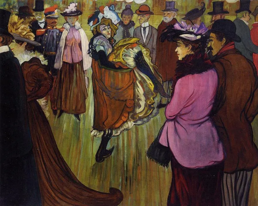 Le Moulin Rouge — Comte Henri Marie Raymond De Toulouse-lautrec-monfa