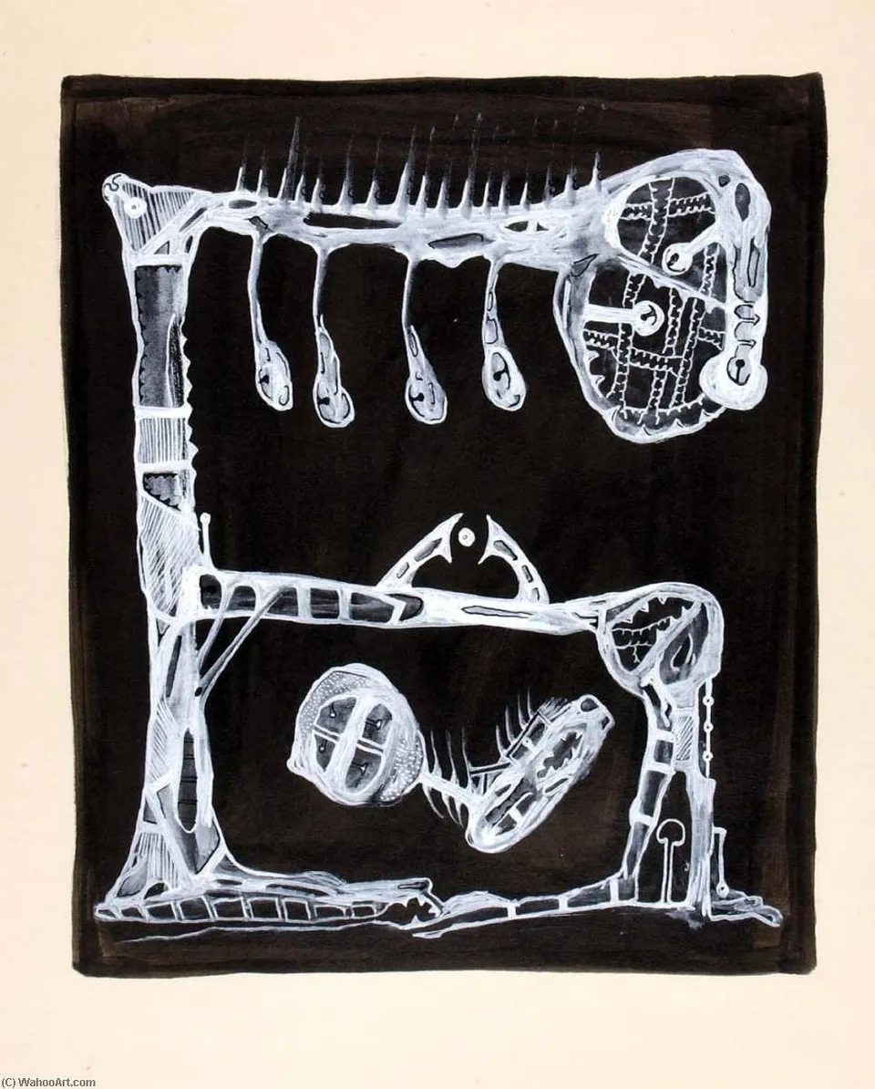 Birth Of The Babies, Scurvy, And Spotted Fever, From The Dead Mother, From Illustrations To The Songs From William Blake's Island In The Moon — Charles Seliger