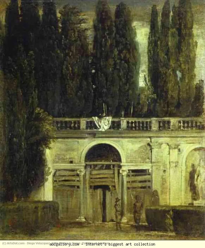 Villa Medici In Rome (pavillion Of Ariadne) — Diego Velázquez
