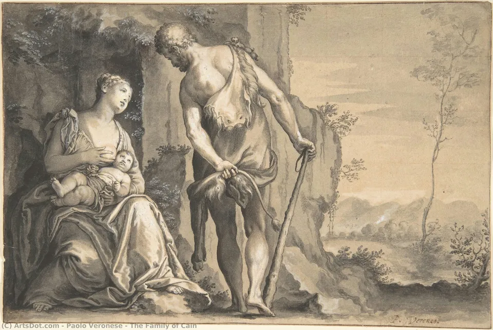 The Family Of Cain — Паоло Веронезе
