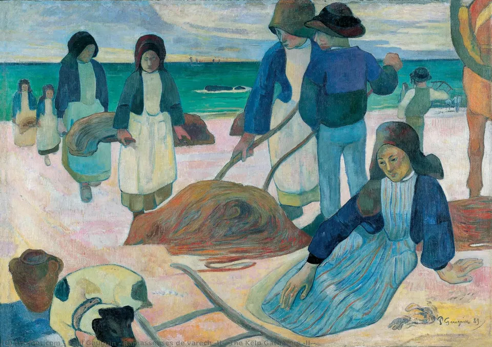 Ramasseuses De Varech (ii) (the Kelp Gatherers (ii)) — Гоген