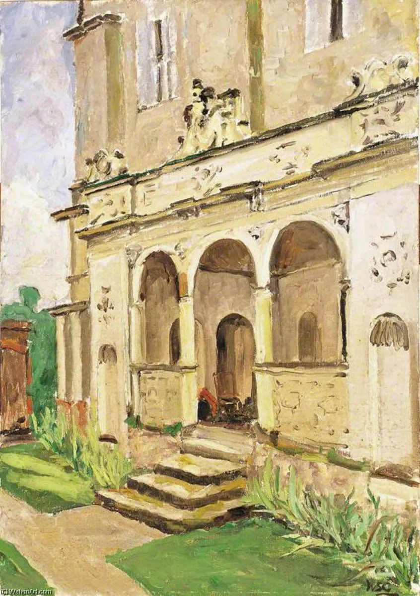 The Porch At Cranborne Manor, Dorset — Уинстон Спенсер Черчилль