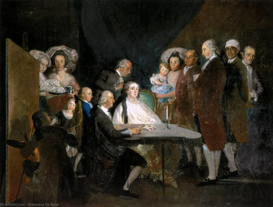 The Family Of The Infante Don — Гойя
