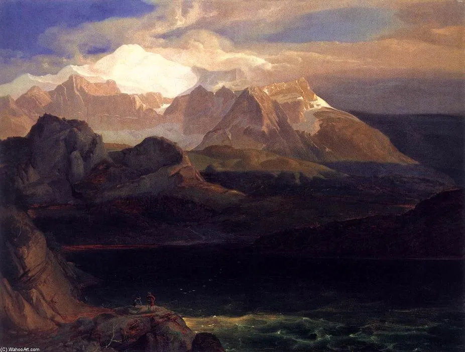 Вид На Эйбзее — Carl Anton Joseph Rottmann