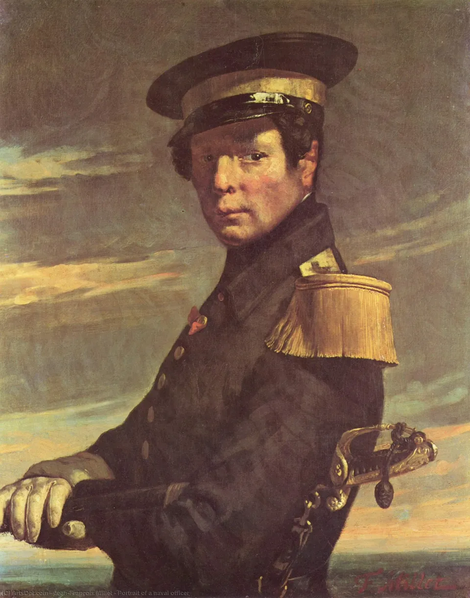 Portrait Of A Naval Officer — Милле́