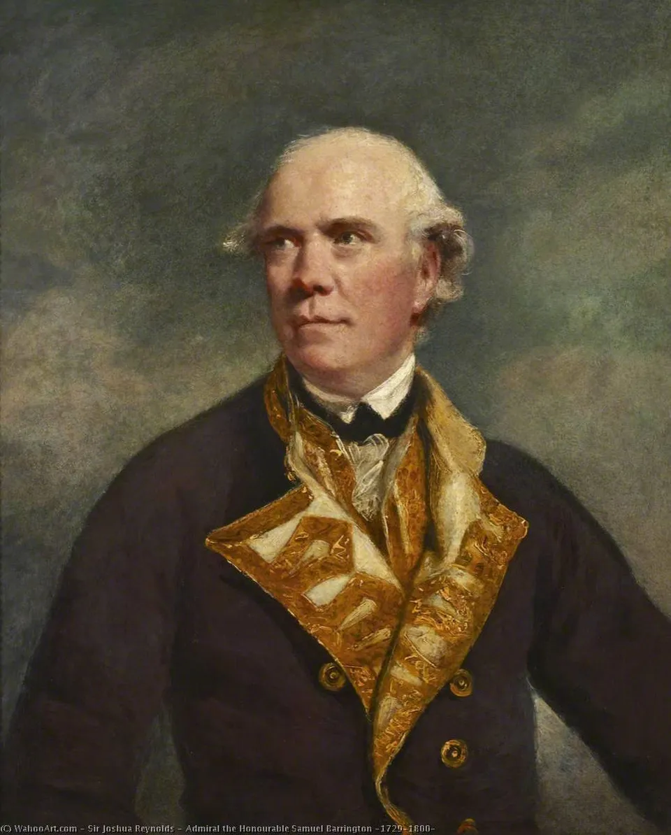 Admiral The Honourable Samuel Barrington (1729–1800) — Рейнольдс