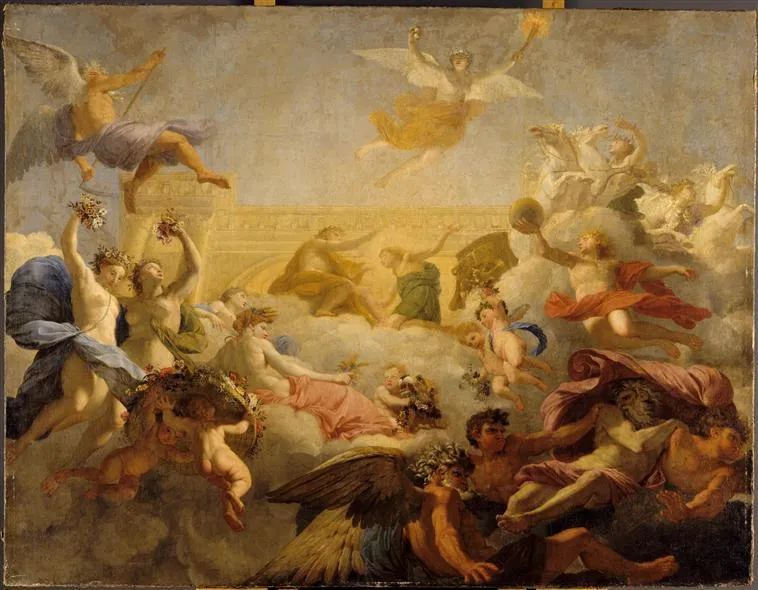 Phaeton Demande A Apollon La Conduite Du Char Du Soleil — Eustache Le Sueur