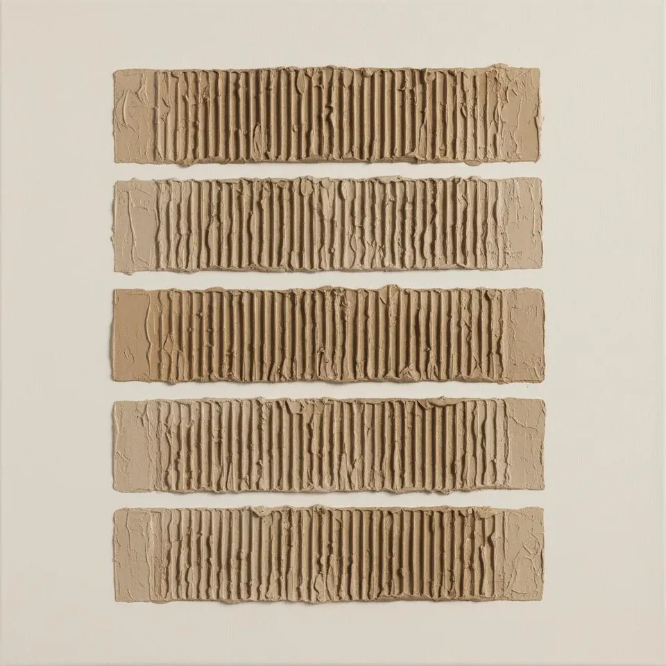Stratified Serenity: A Monochromatic Study Of Rhythmic Earth And Sculpted Sand — David Moreau