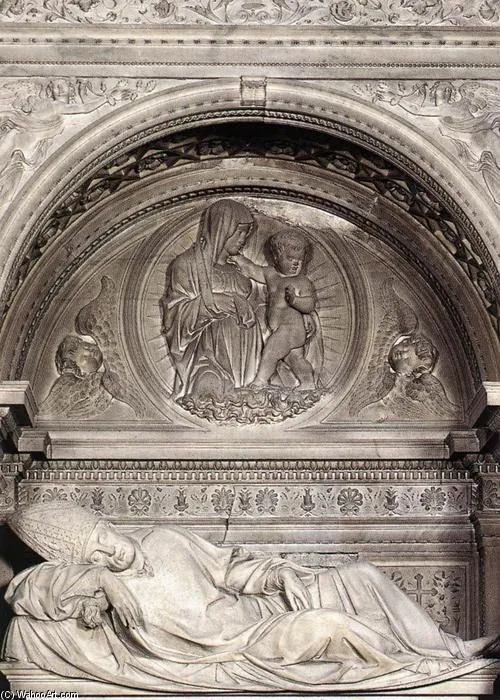 Tomb Of Girolamo Basso Della Rovere — Andrea Dal Monte Sansovino