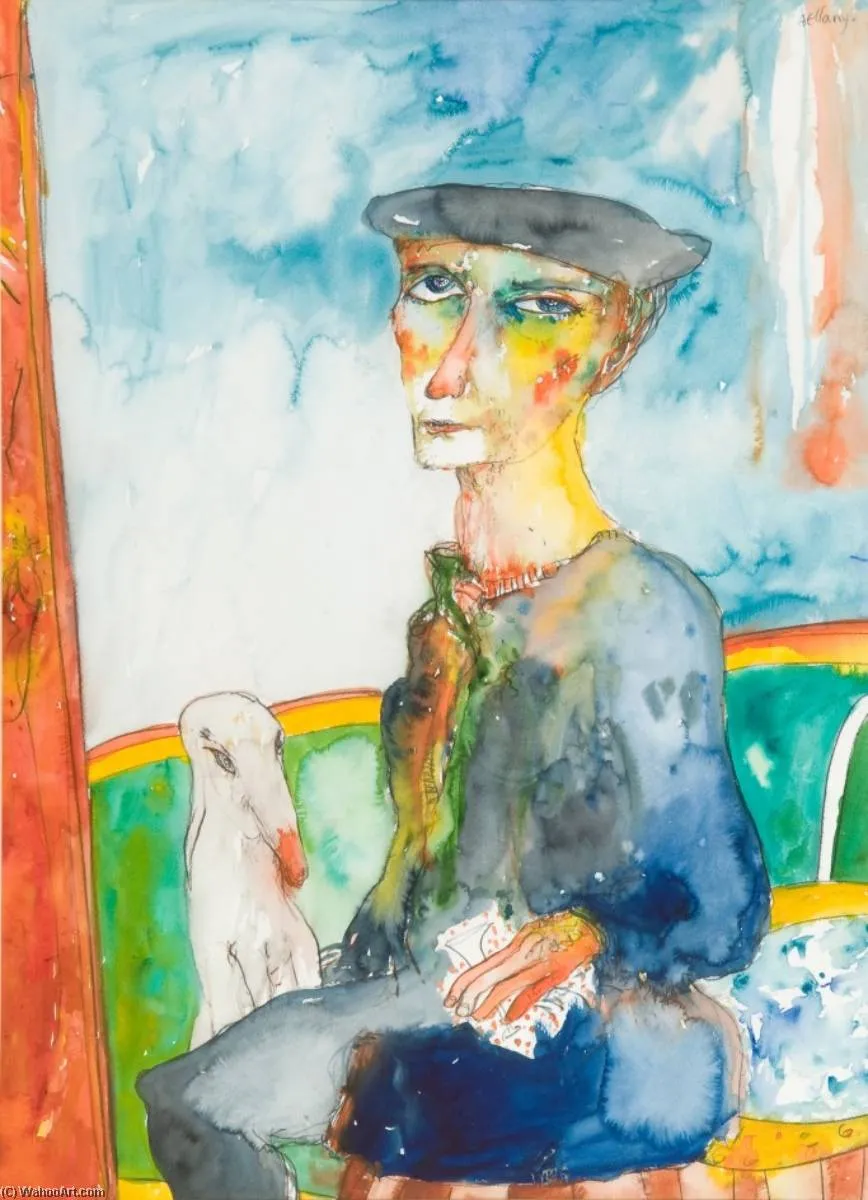 The Old Sailor Dreams Of His Past — John Bellany