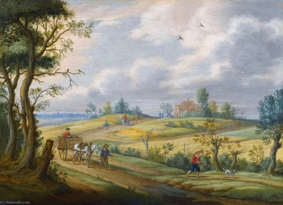 Summer Landscape — Izaac Van Oosten
