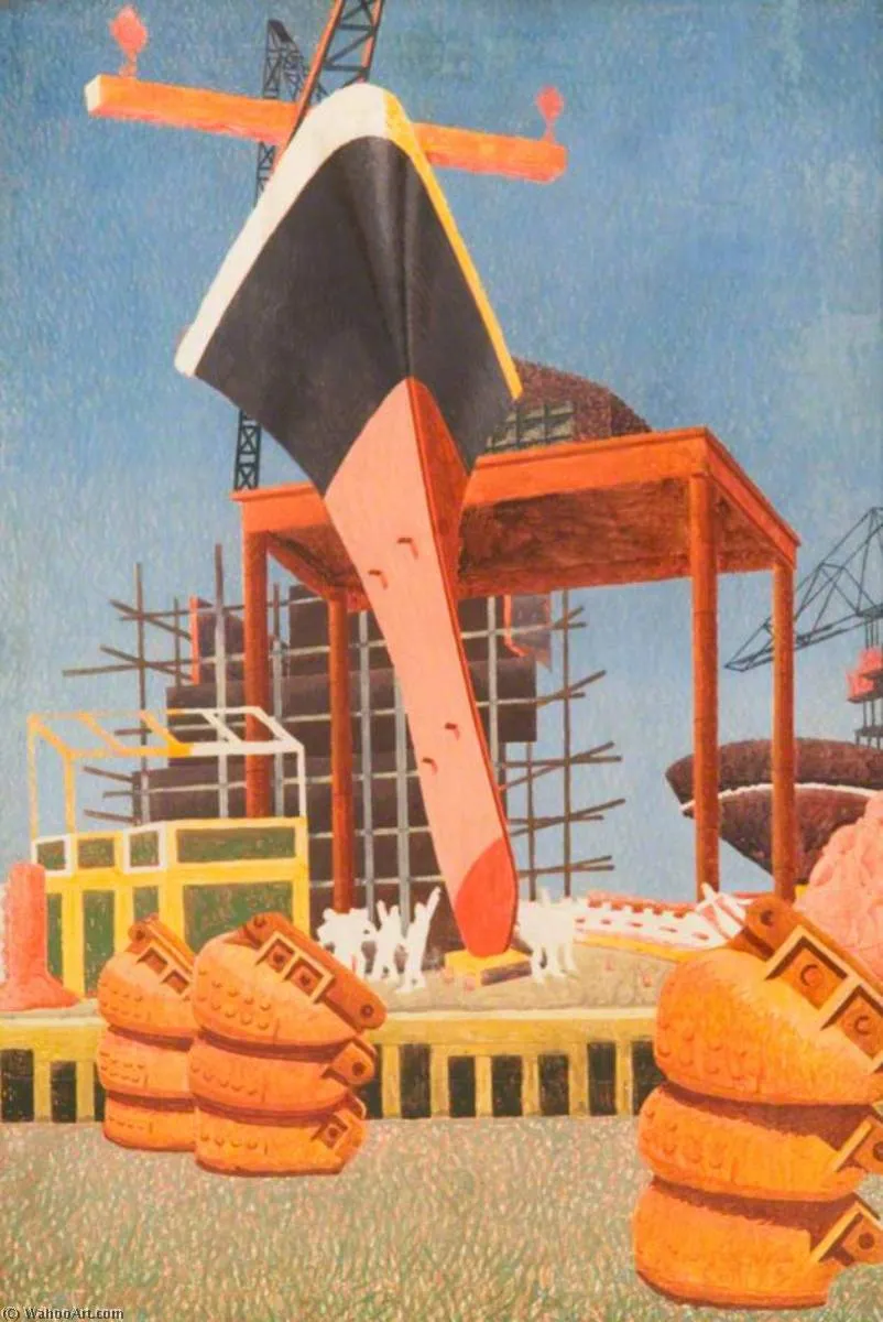 Ship Building — Эдуард Александер Вадвортс