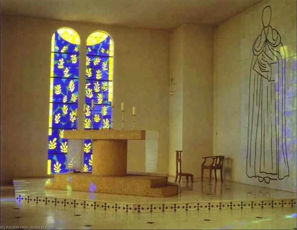 Interior Of The Chapel Of The Rosary, Vence — Матисс