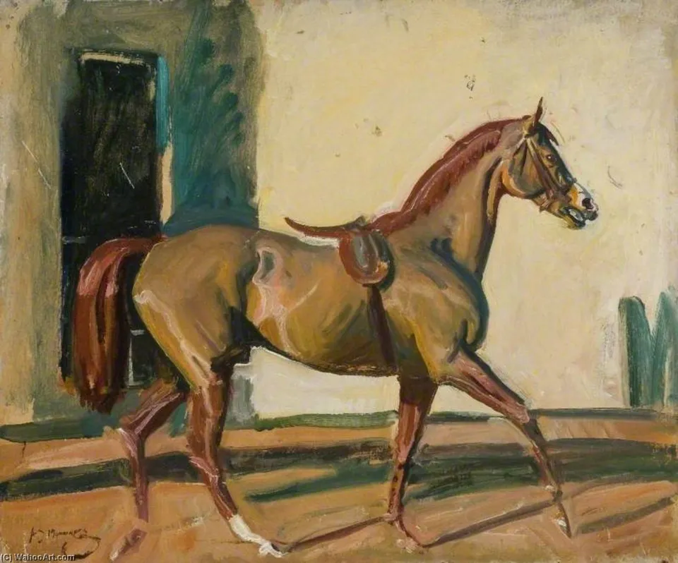 Study Of 'rufus' For 'our Mutual Friend The Horse' — Маннингс