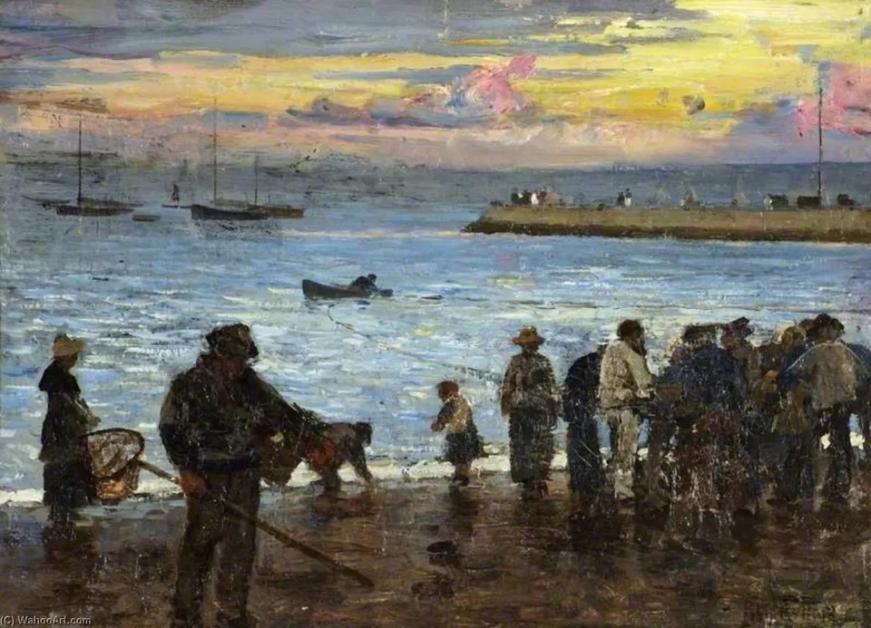 Watching The Fishing Boats — John Robertson Reid