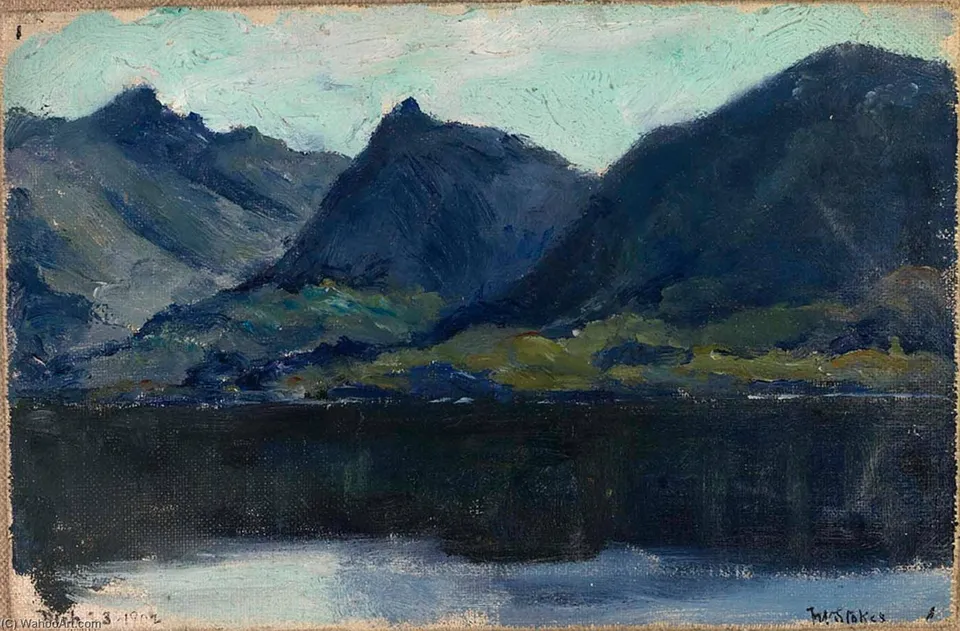 The Mountains Of Tierra Del Fuego, Beagle Channel — Frank Wilbert Stokes